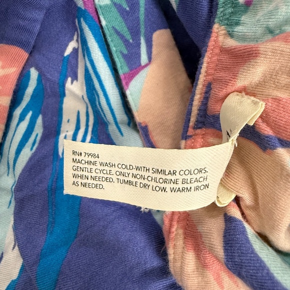 Soma Cross-Back Floral Maxi Dress, Size Small Tropical, Soft, Dressy - Picture 4 of 7